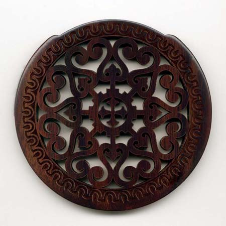 09 rosewood with gothic rosette